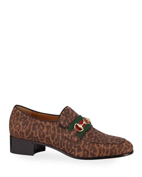 gucci leopard loafer men aylen|gucci loafers for men.